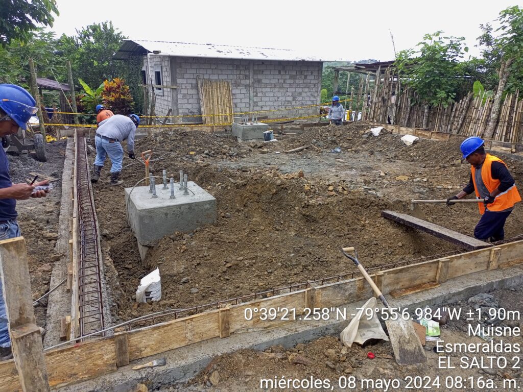 Torre autosoportada 78m El Salto vista general - JCP Ingenieria